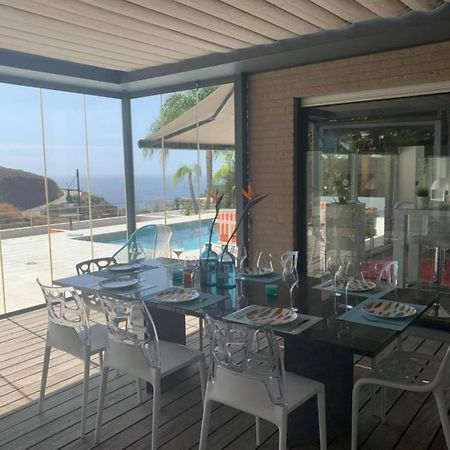 Villa de luxe vue mer à Torrox Casa Palmera Exterior foto